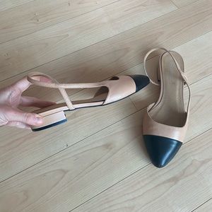 L’Intervalle Chanel Style Slingback Flats